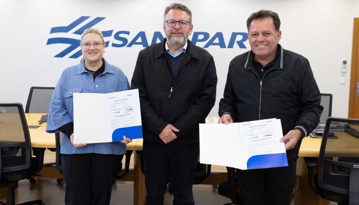 Foto: André Thiago Aguiar/Sanepar Sanepar firma parceria com 4 municípios para investir R$ 41 milhões em infraestrutura